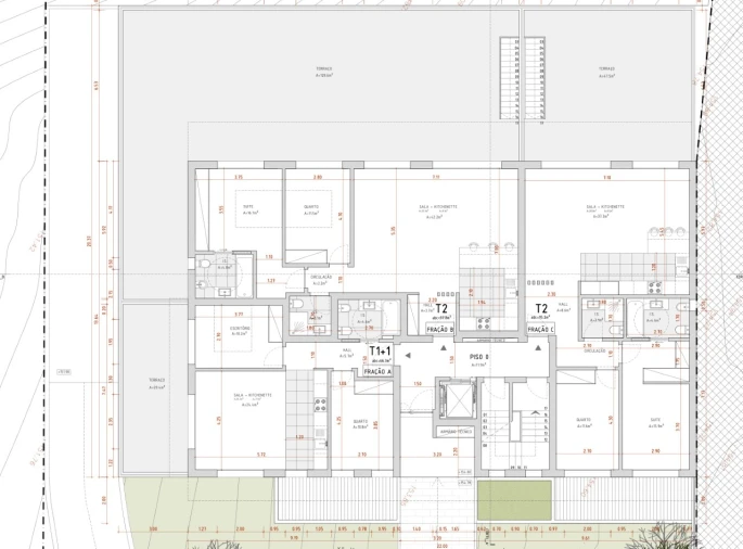 Apartamento T1 para Venda em Santo António dos Cavaleiros e Frielas Planta 1