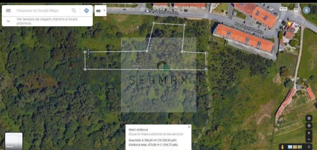 Terreno para Venda em São Felix da Marinha