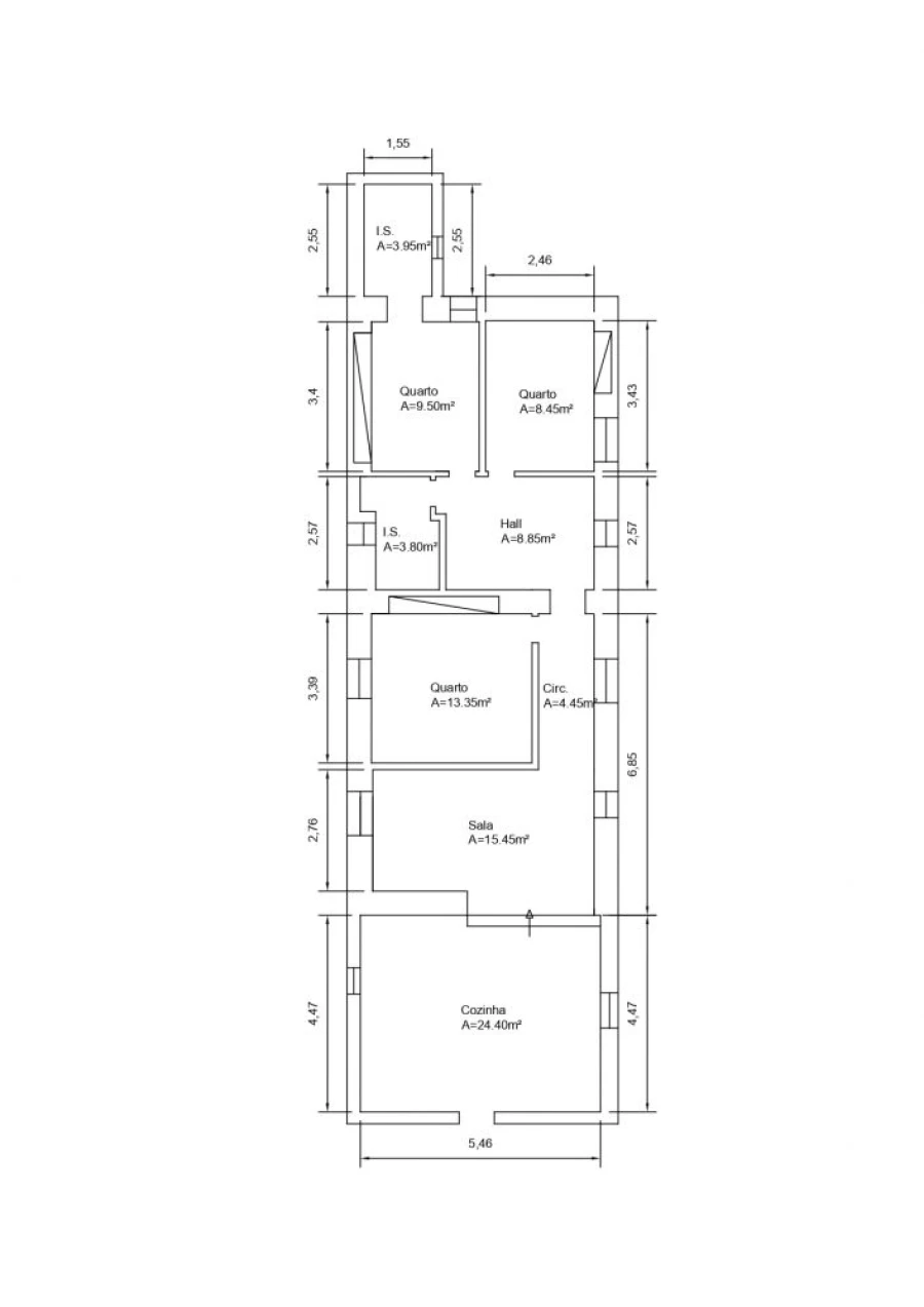 Moradia T3 para Venda em Santa Maria do Castelo e Santiago e Santa Susana Foto 51