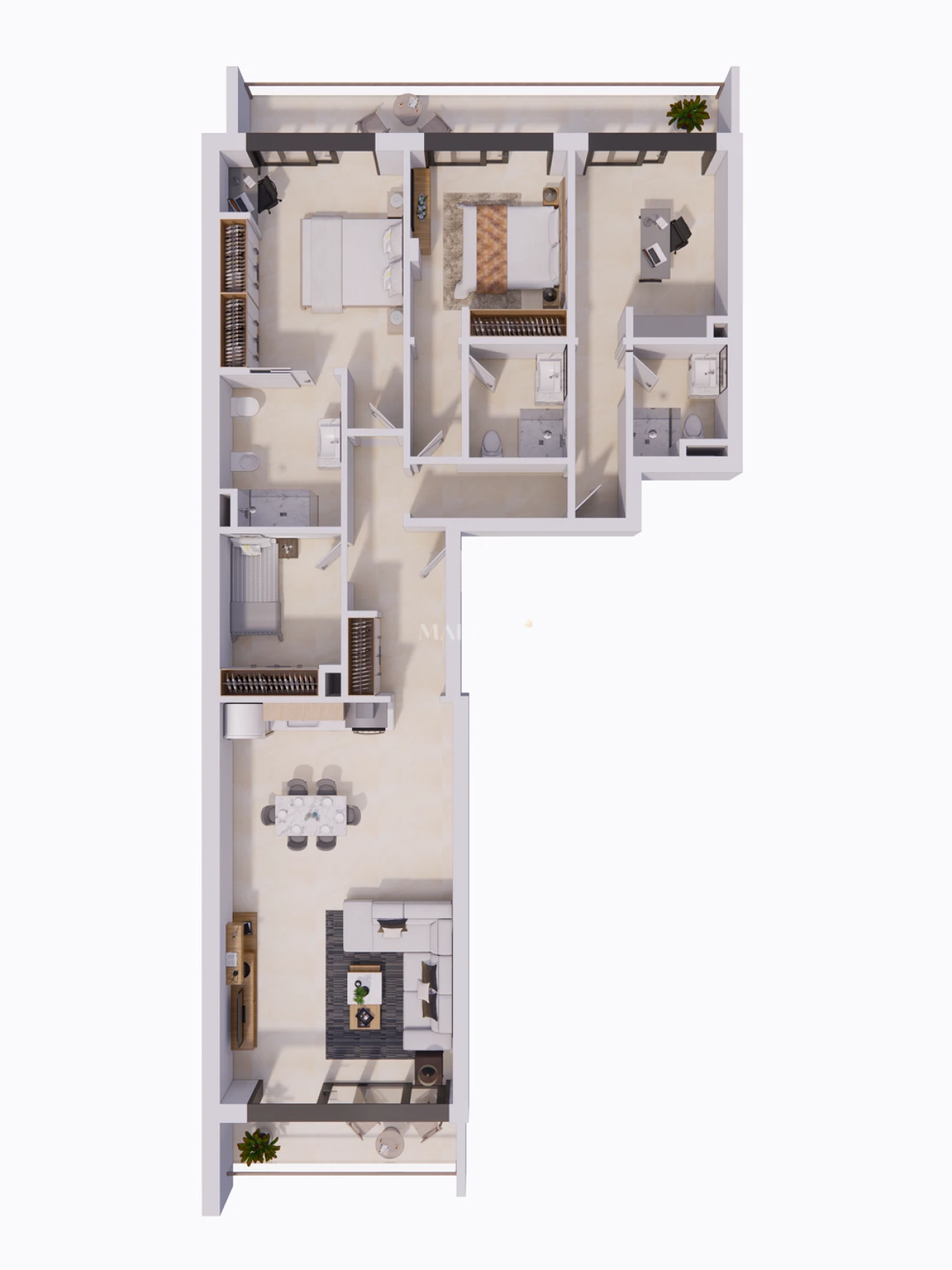 Apartamento T3 para Venda em Aljezur Foto 24