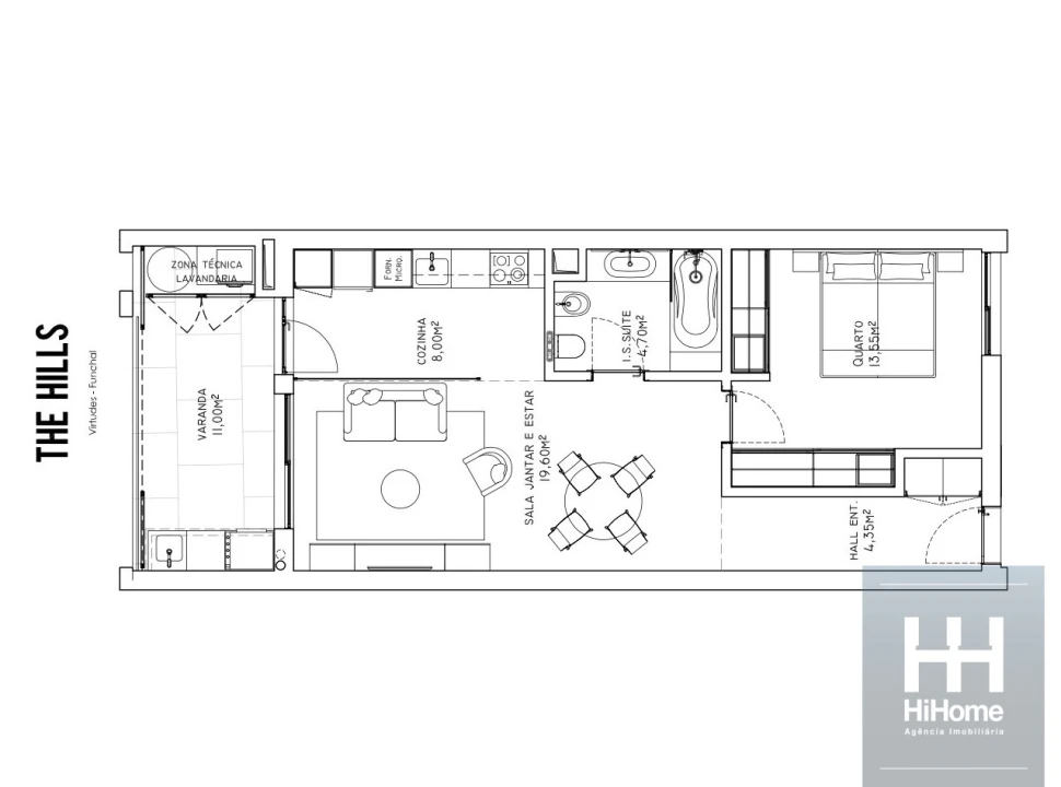 Apartamento T1 para Venda em São Martinho Foto 38