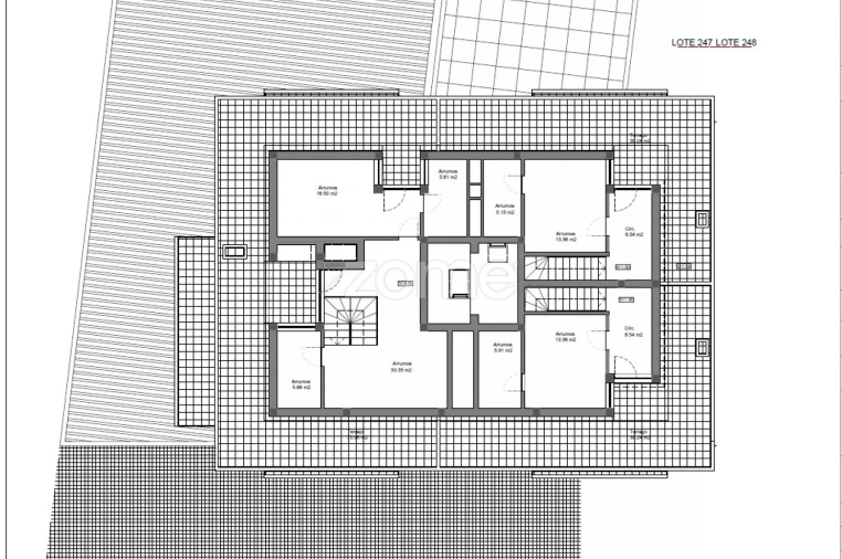 Apartamento T2 para Venda em Ranhados Planta 1