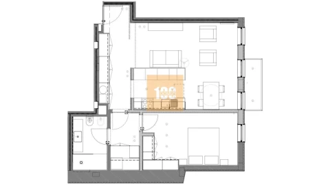 Apartamento T1 para Arrendamento em Bonfim