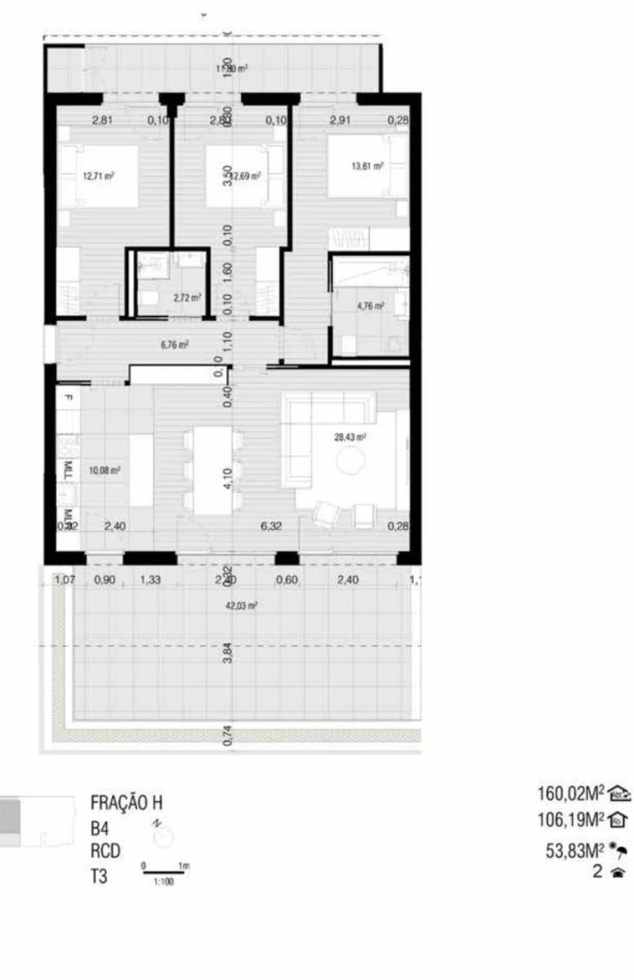 Apartamento T3 para Venda em Buarcos Foto 24