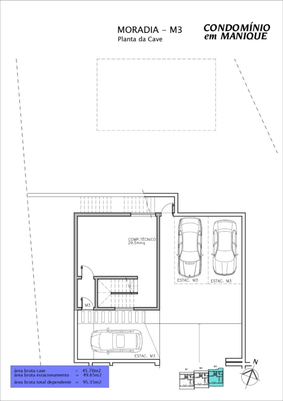 Moradia T4 para Venda em Alcabideche Planta 3