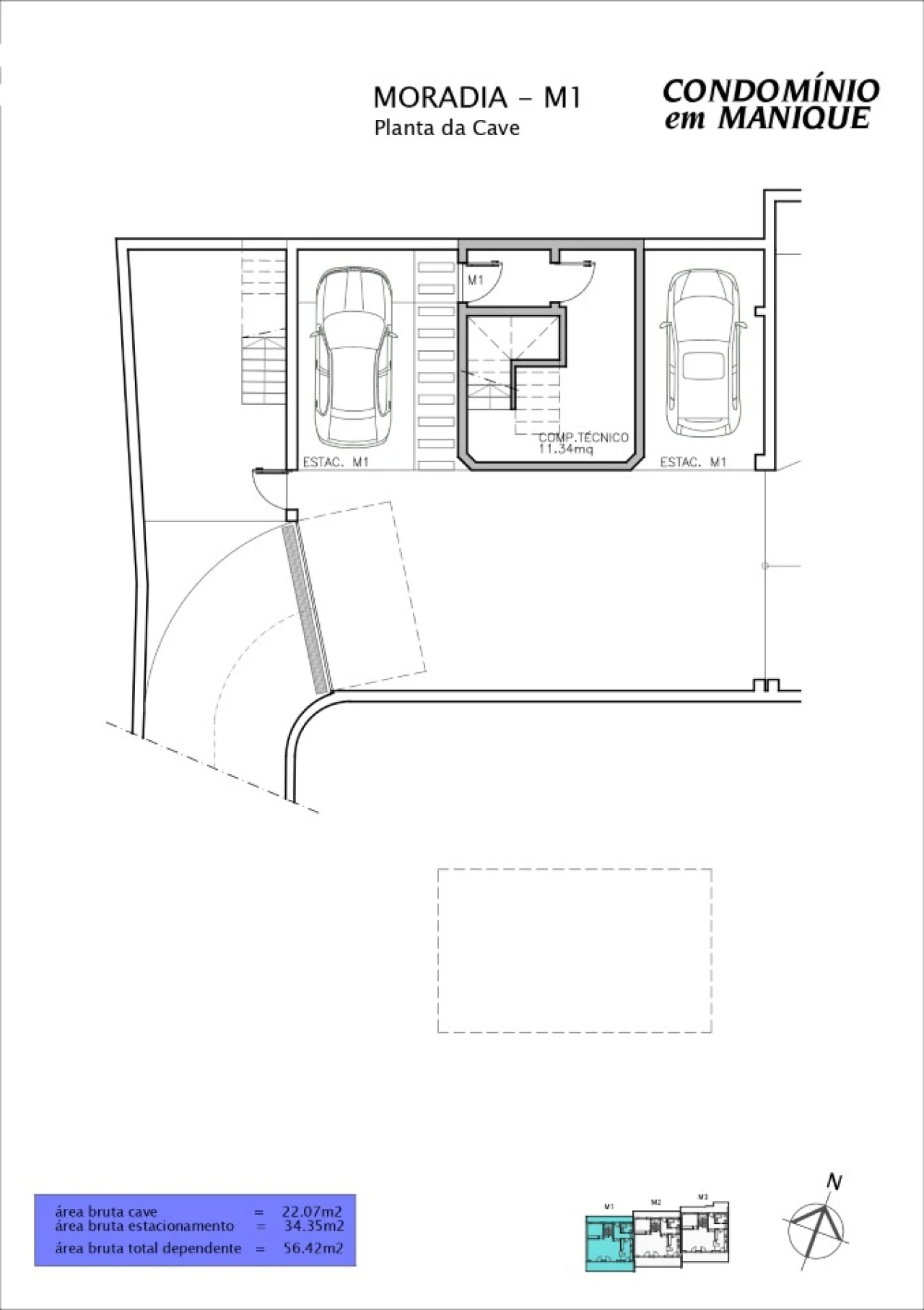 Moradia T4 para Venda em Alcabideche Planta 3