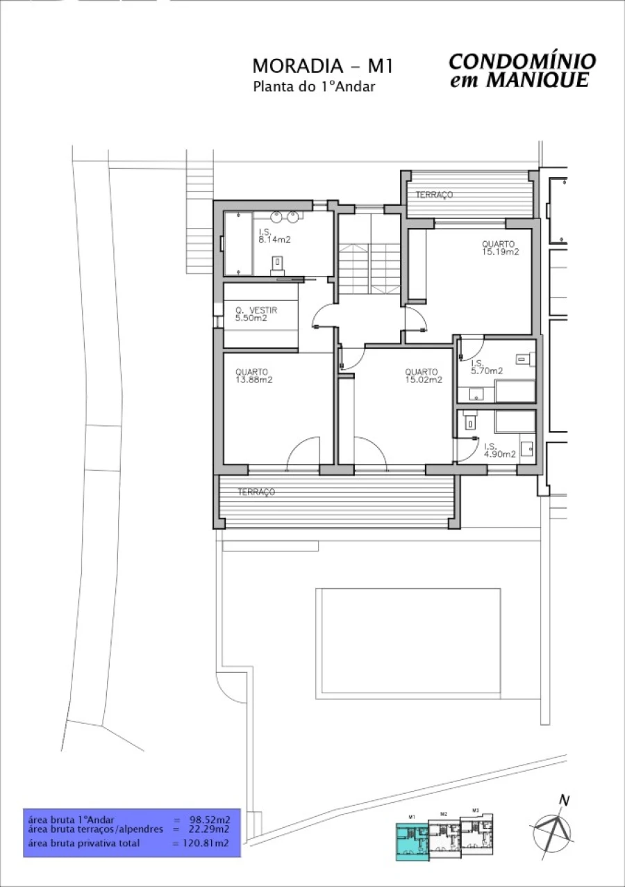 Moradia T4 para Venda em Alcabideche Planta 2