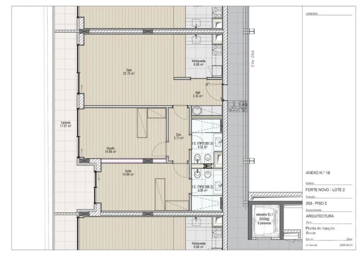 Apartamento T2 para Venda em Quarteira Foto 25