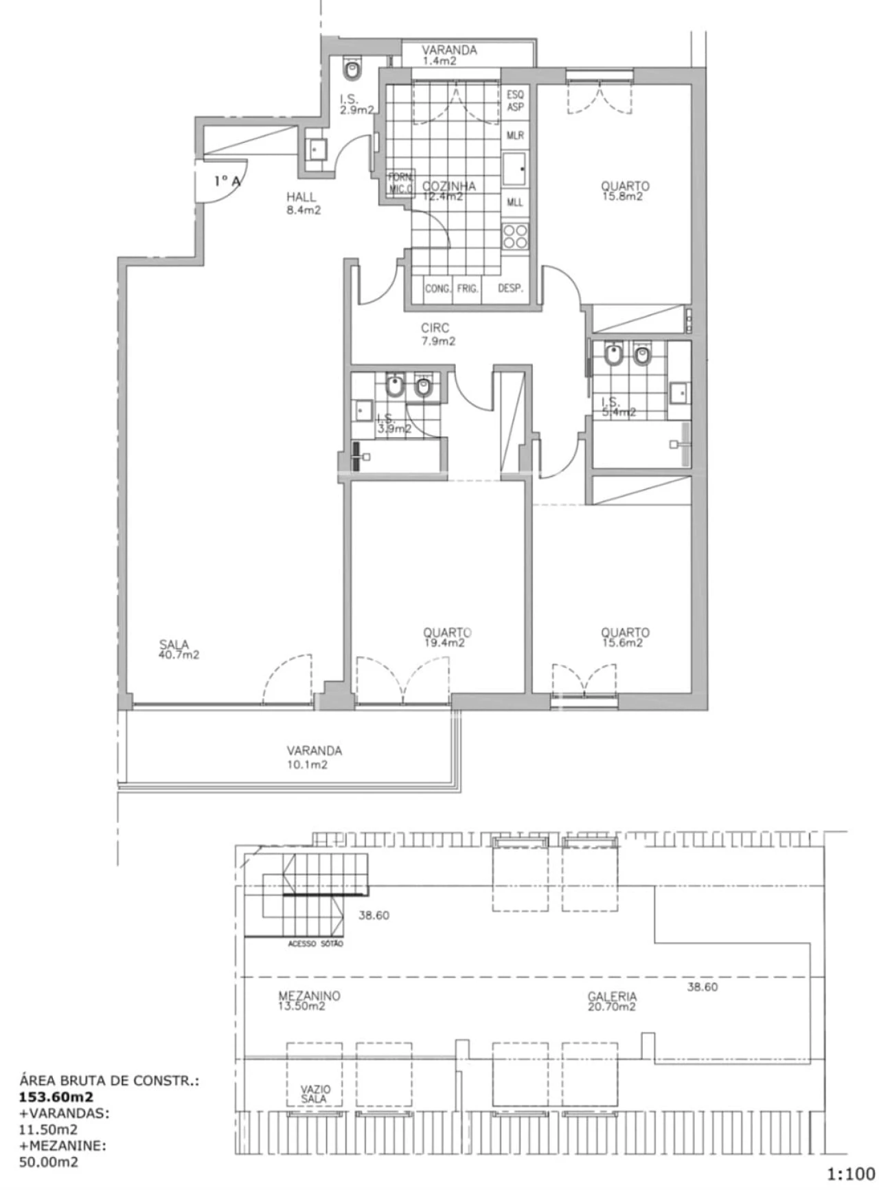 Apartamento T3 para Venda em Carcavelos e Parede Foto 31