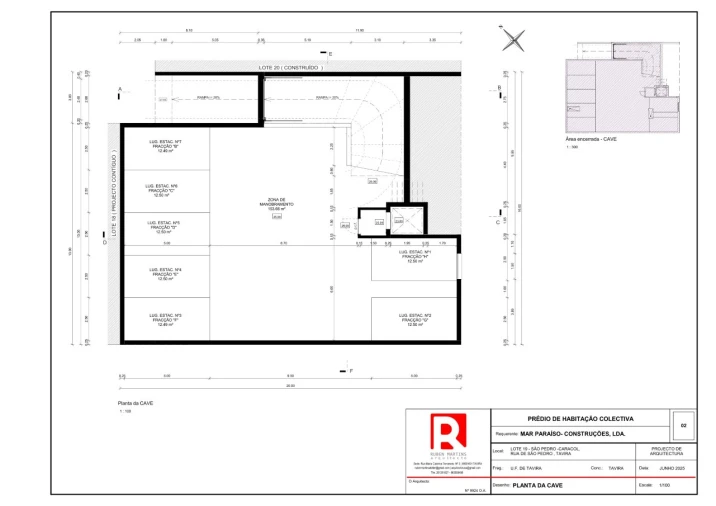 Apartamento T3 para Venda em Tavira (Santa Maria e Santiago) Planta 1