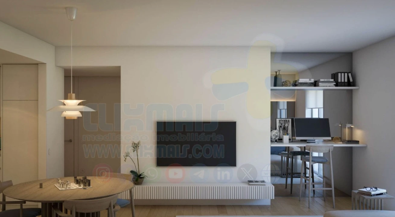 Apartamento T1 para Venda em Azurem Foto 2