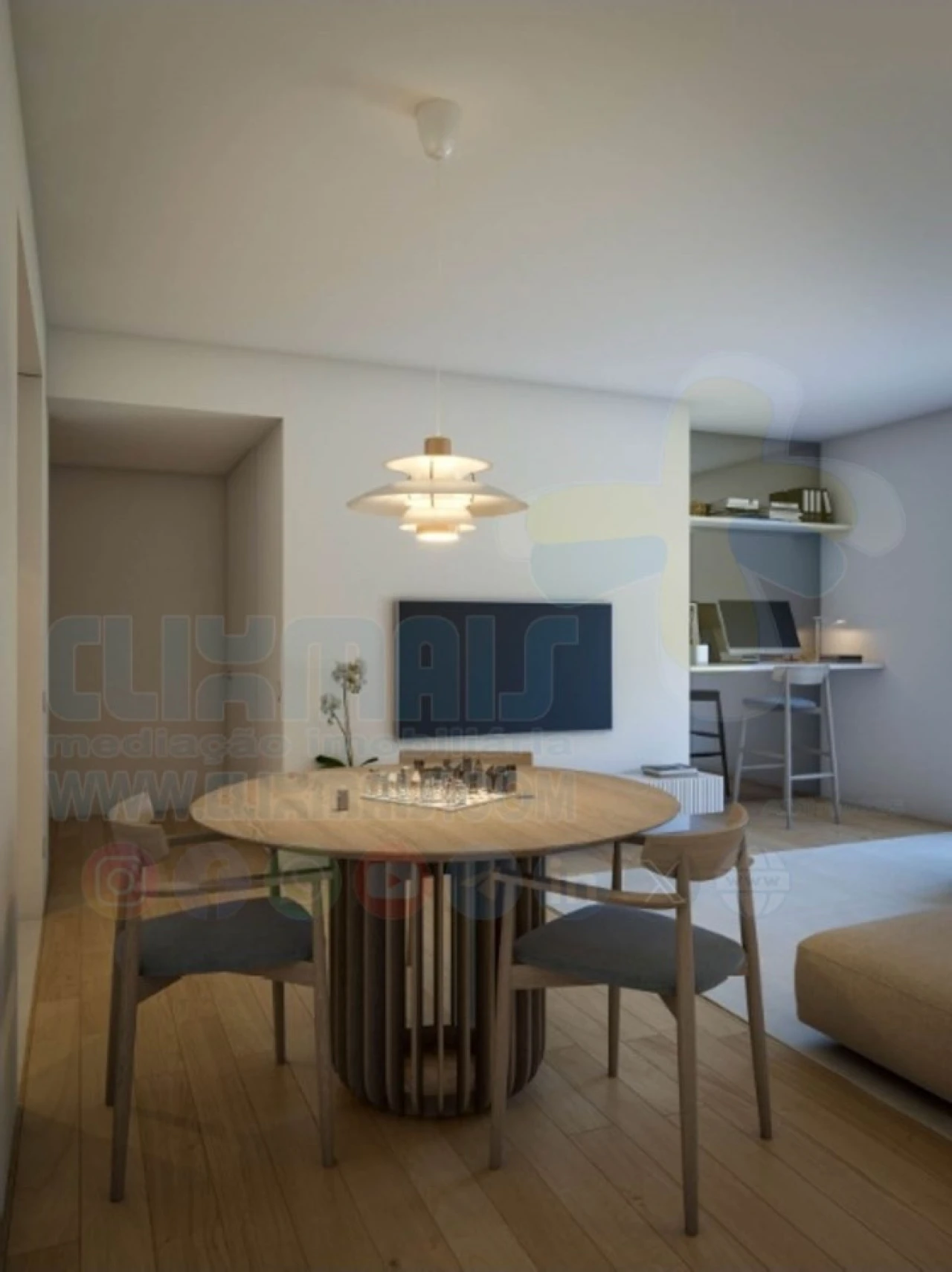 Apartamento T1 para Venda em Azurem Foto 3