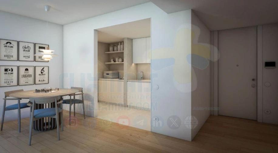 Apartamento T1 para Venda em Azurem Foto 5