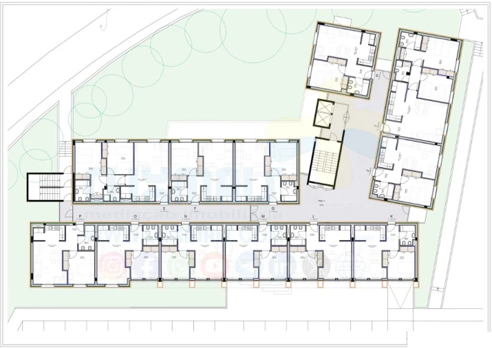 Apartamento T1 para Venda em Azurem Foto 13