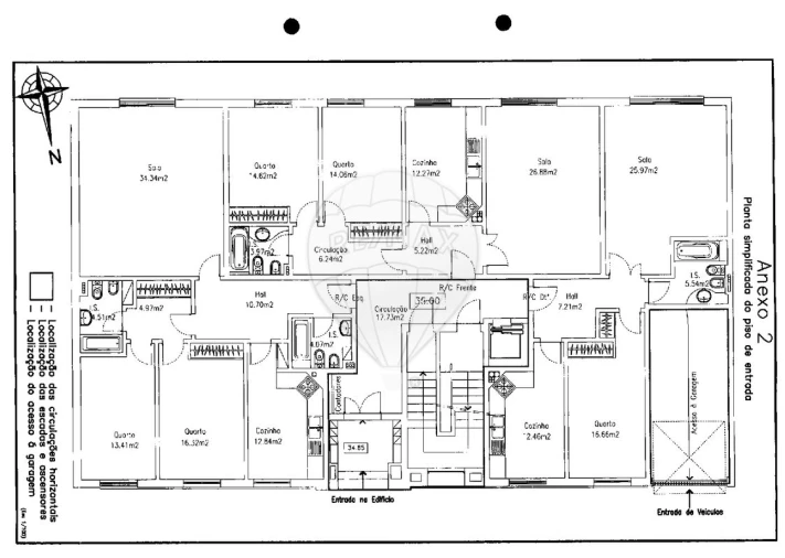 Apartamento T2 para Venda em Tavarede Foto 2