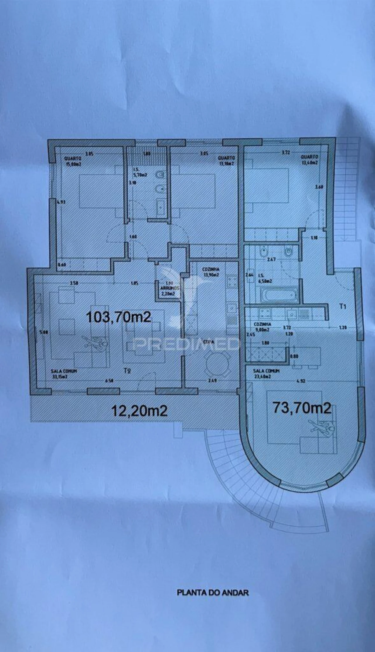 Moradia para Venda em Vale (São Cosme), Telhado e Portela Foto 14