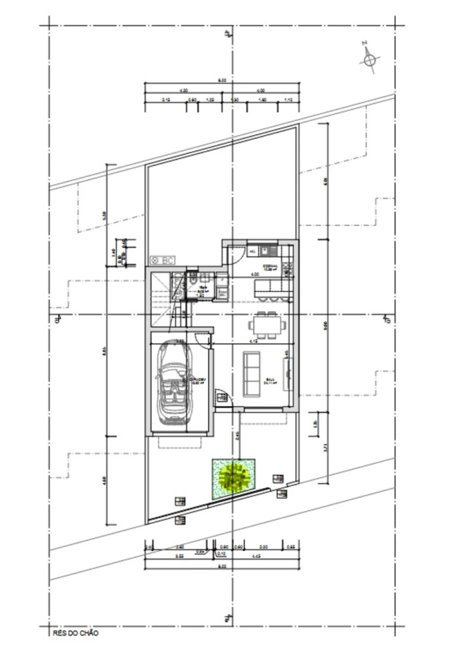 Moradia T3 para Venda em Atouguia da Baleia Planta 1