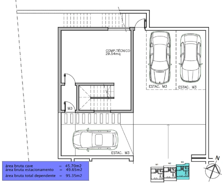 Moradia T4 para Venda em Alcabideche Planta 3