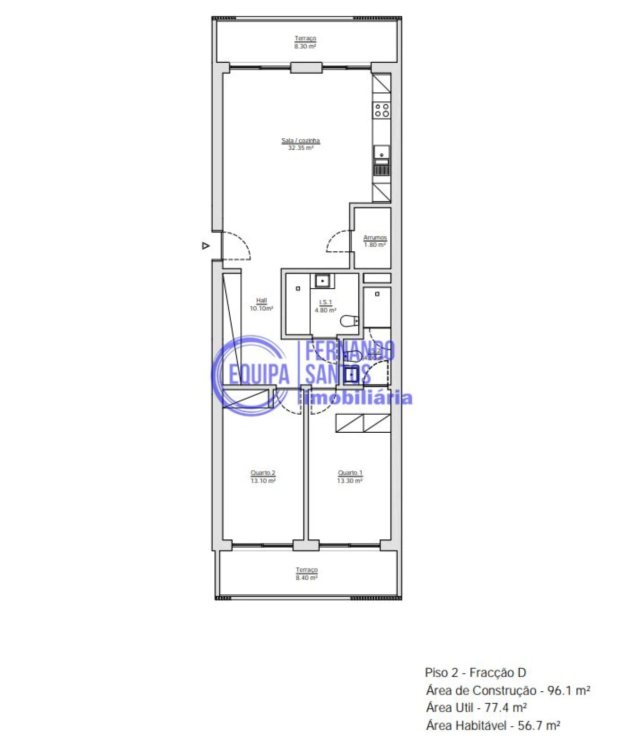 Apartamento T2 para Venda em Armação de Pera Foto 19