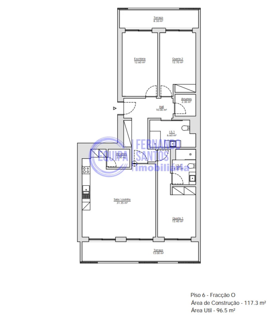 Apartamento T3 para Venda em Armação de Pera Foto 17