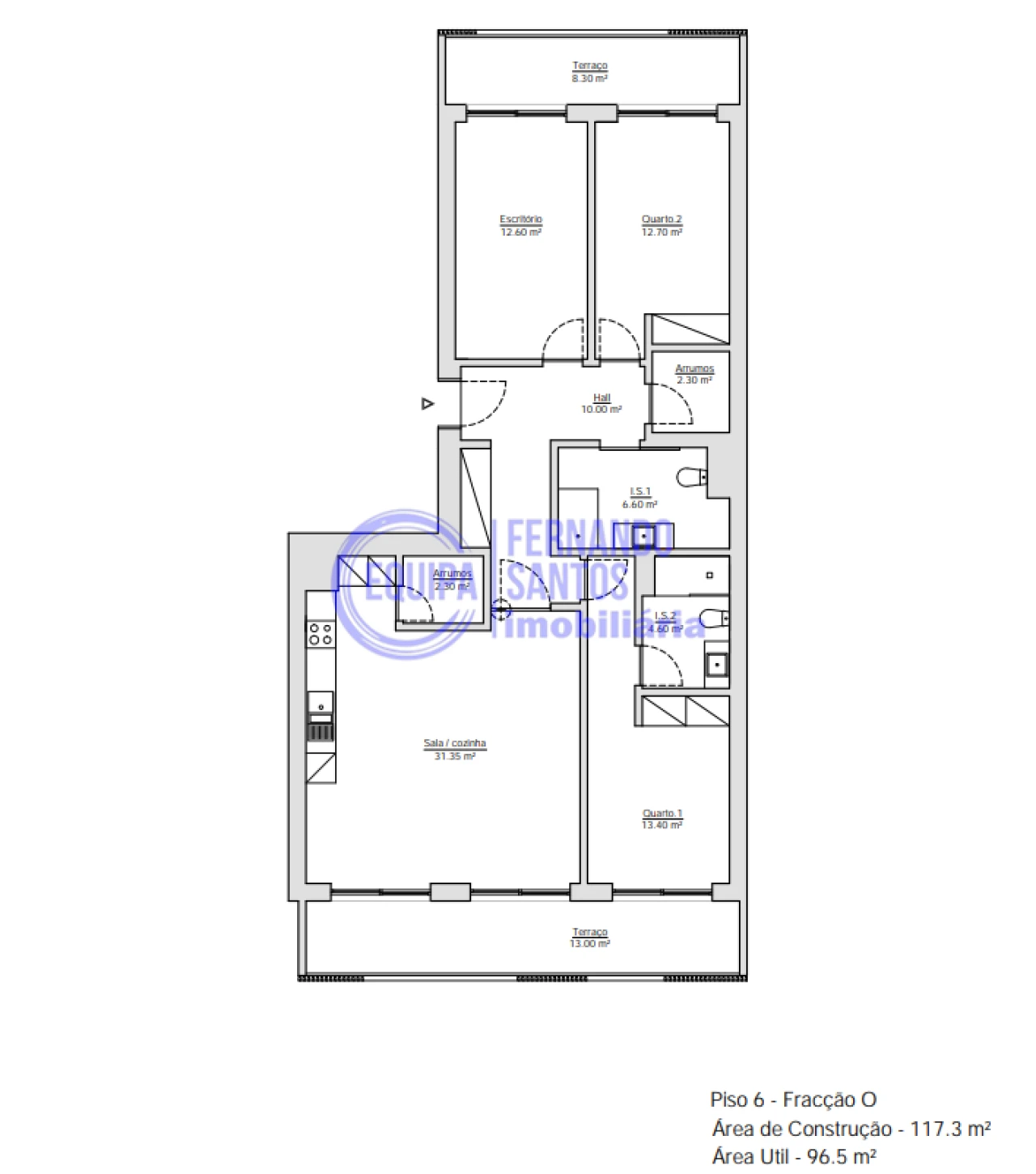 Apartamento T3 para Venda em Armação de Pera Foto 17