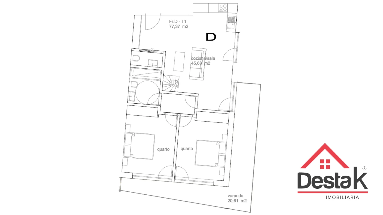 Apartamento T2 para Venda em Tondela e Nandufe Foto 8
