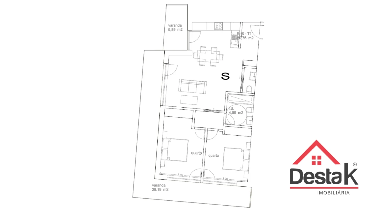 Apartamento T2 para Venda em Tondela e Nandufe Foto 8