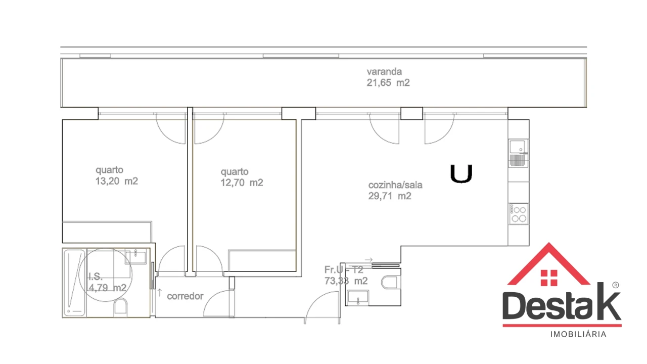 Apartamento T2 para Venda em Tondela e Nandufe Foto 8