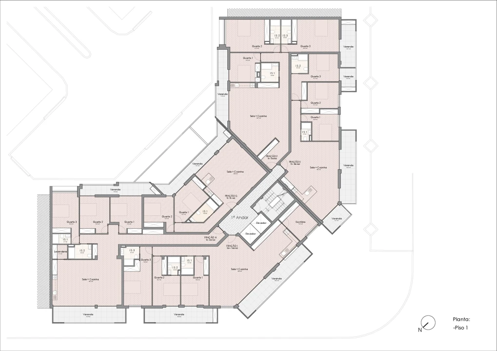 Apartamento T3 para Venda em Nossa Sra de Fatima Foto 2