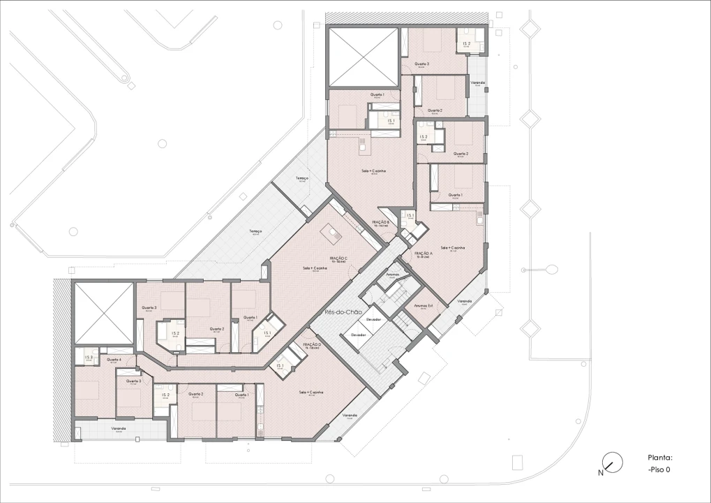 Apartamento T4 para Venda em Nossa Sra de Fatima Foto 2