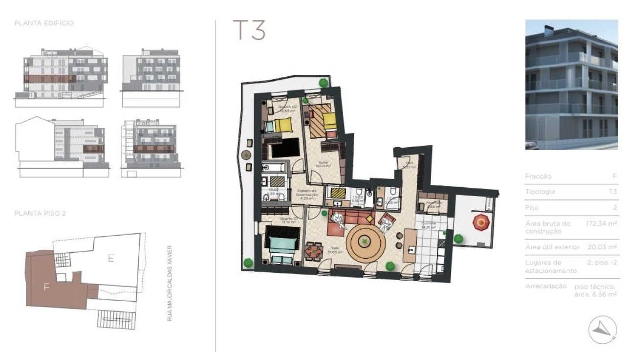 Apartamento T3 para Venda em Odivelas Foto 3