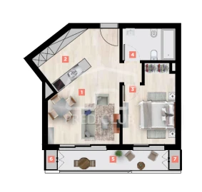 Apartamento T1 para Venda em Caniço