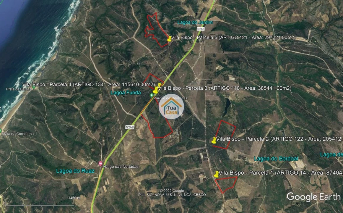 Terreno para Venda em Vila do Bispo e Raposeira Foto 1