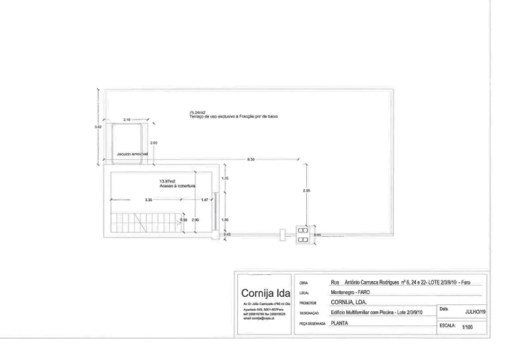 Apartamento T3 para Venda em Montenegro Planta 1
