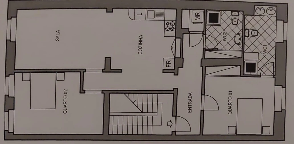 Apartamento T2 para Venda em Misericórdia Foto 24