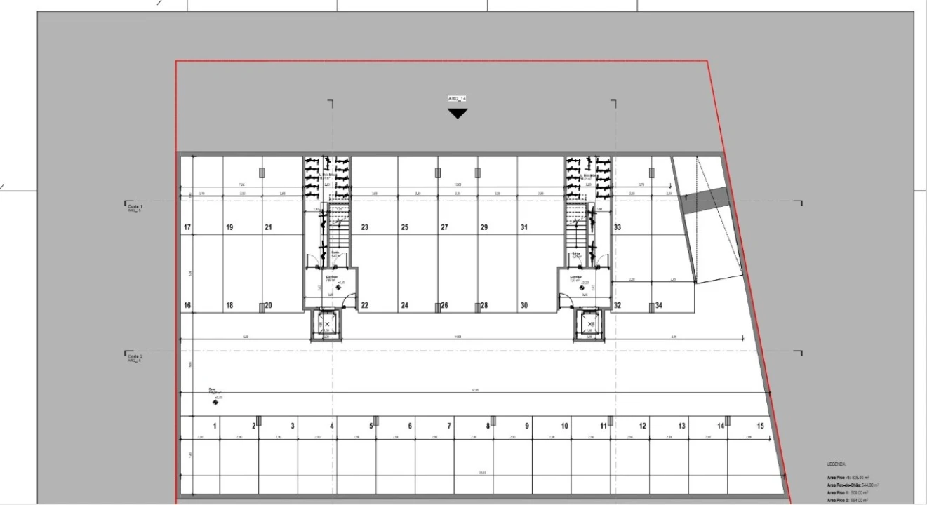 Apartamento T2 para Venda em Esgueira Planta 2