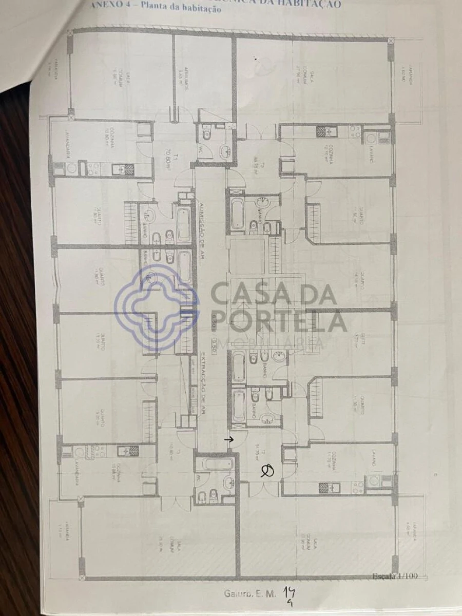 Apartamento T2 para Venda em Pedroso e Seixezelo Foto 20