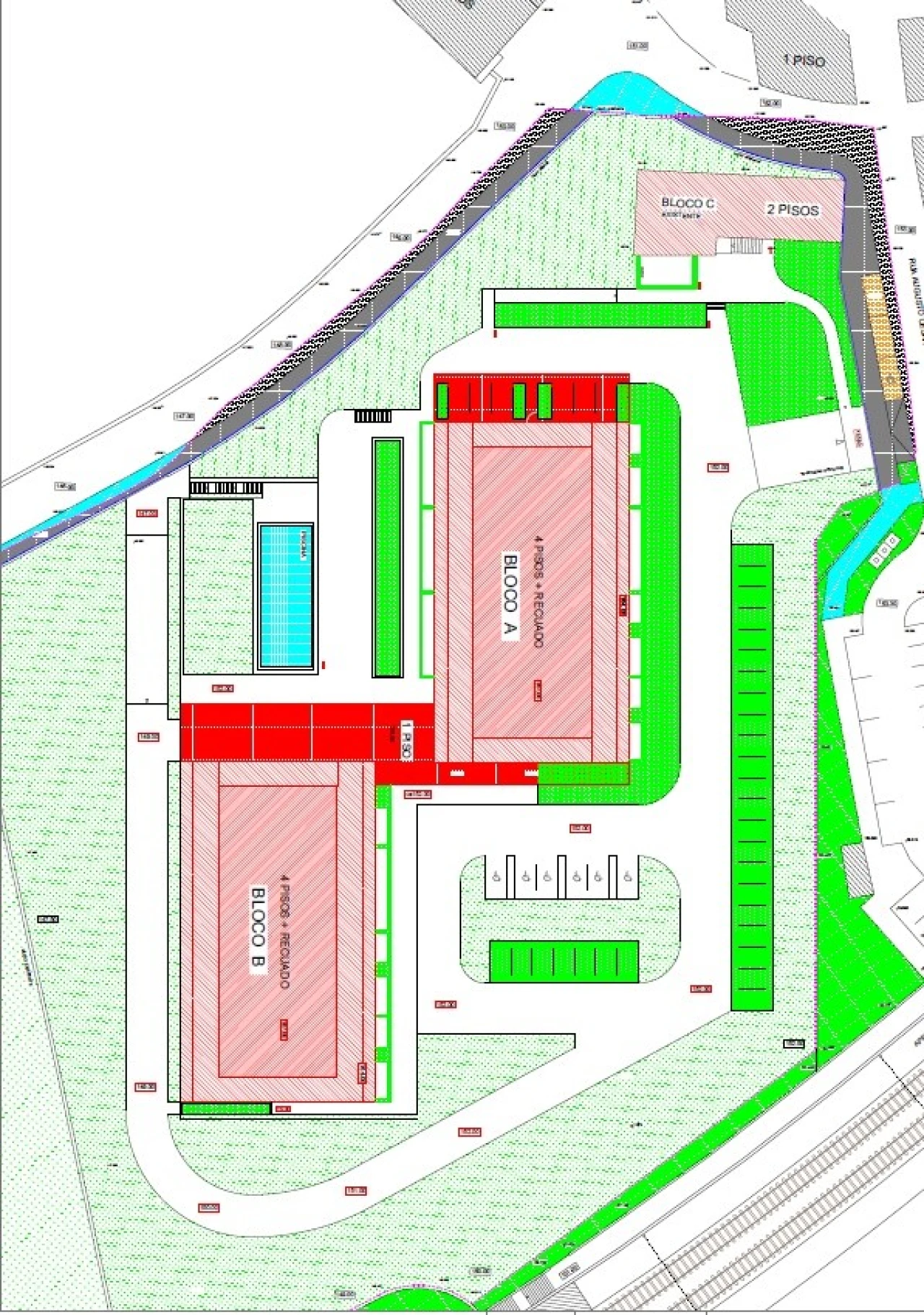 Apartamento T4 para Venda em Ferreiros e Gondizalves Planta 5