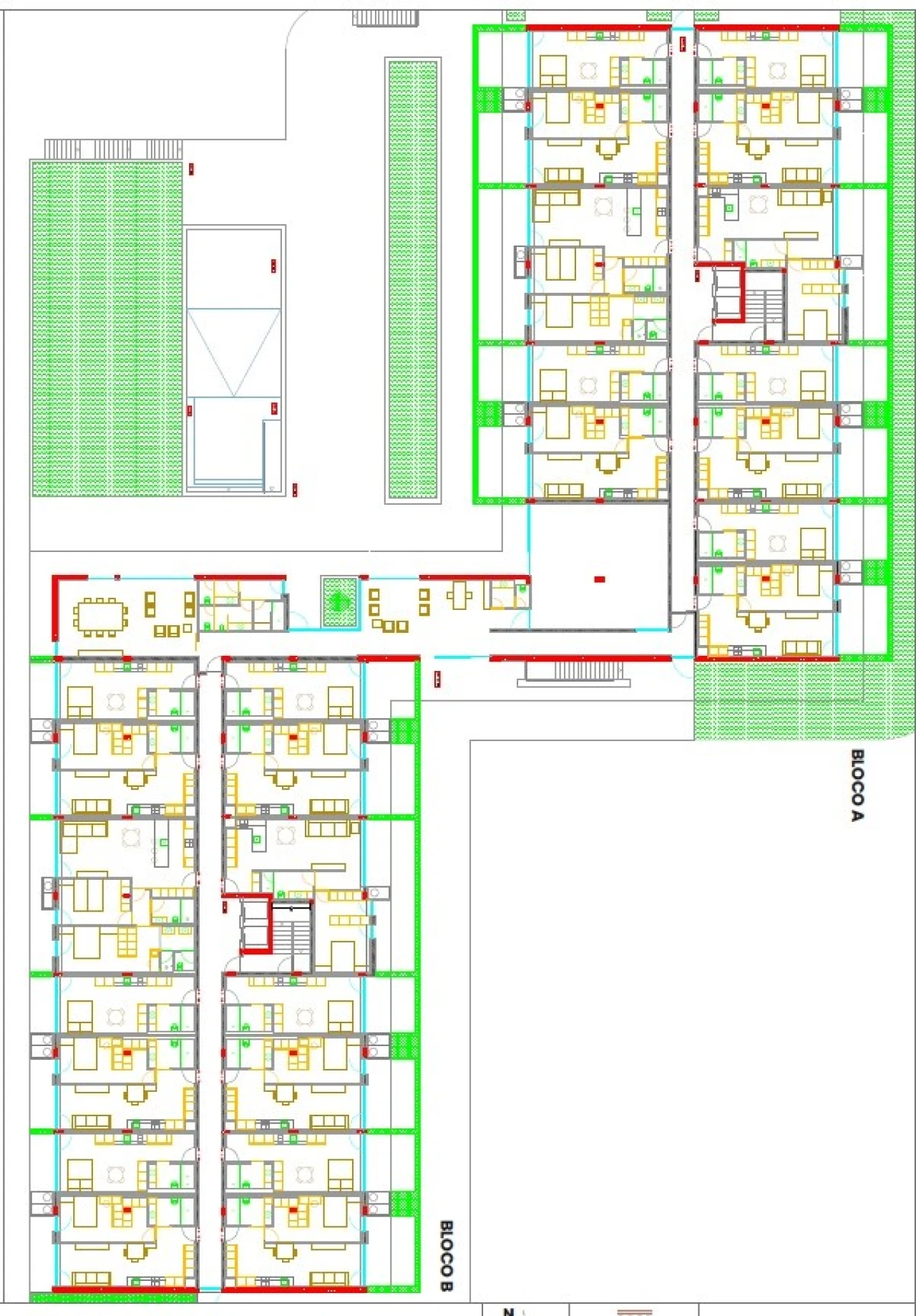 Apartamento T4 para Venda em Ferreiros e Gondizalves Planta 2