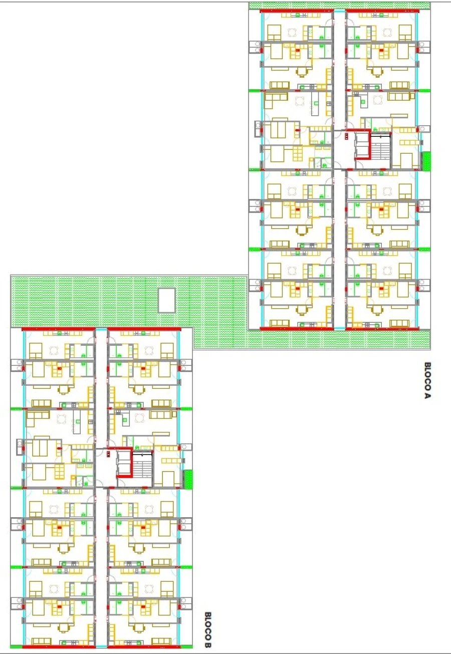 Apartamento T4 para Venda em Ferreiros e Gondizalves Planta 1