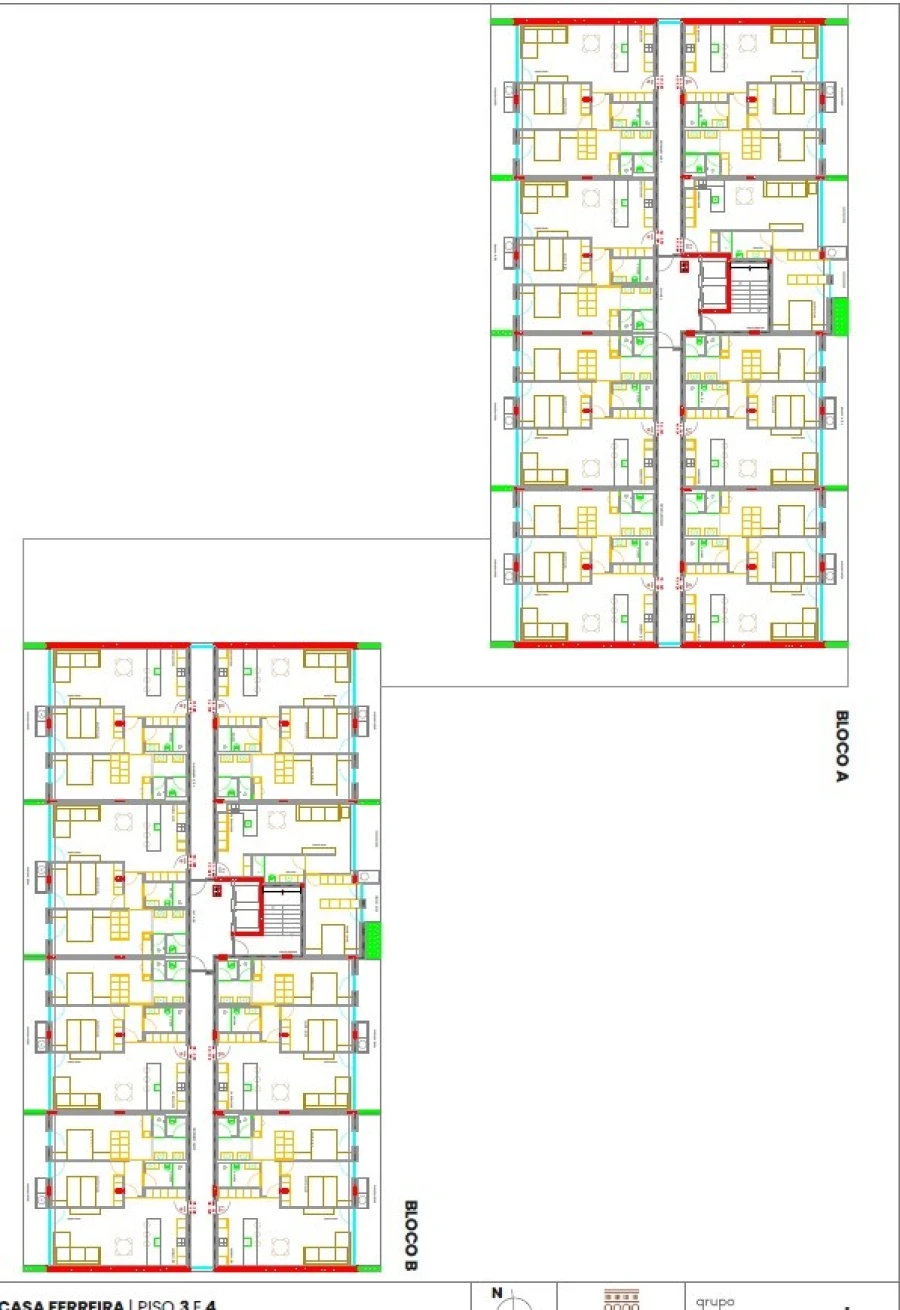 Apartamento T3 para Venda em Ferreiros e Gondizalves Planta 3