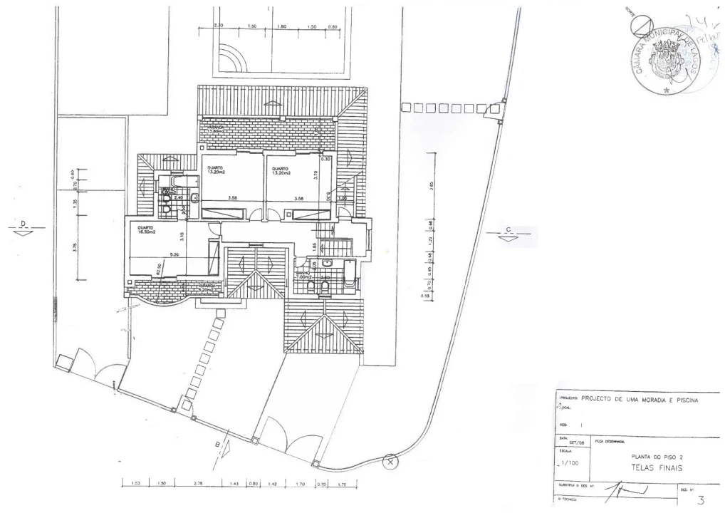 Moradia T6 para Venda em Lagos (São Sebastião e Santa Maria) Planta 2