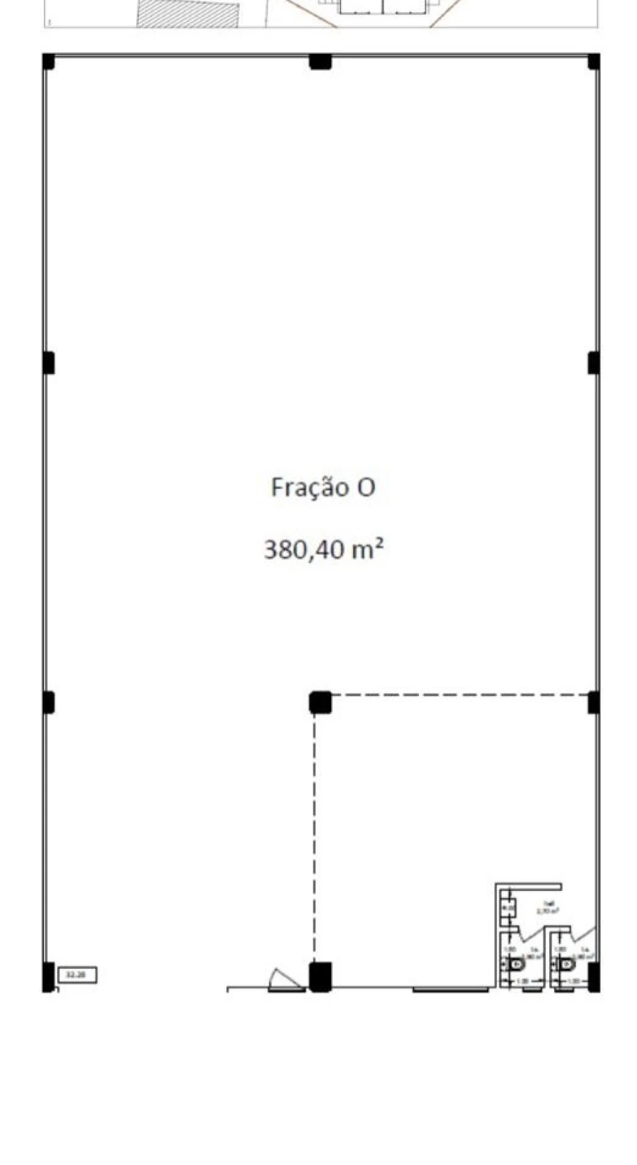Armazém para Arrendamento em Aver-O-Mar, Amorim e Terroso Planta 1