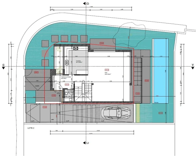 Moradia T3 para Venda em Alcabideche Planta 2