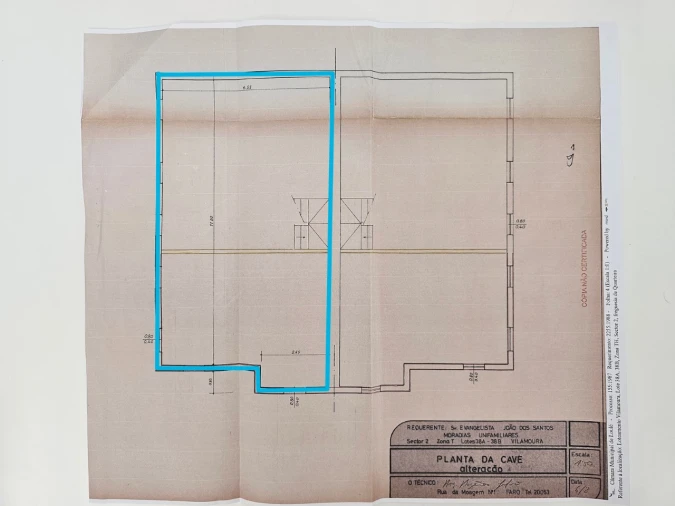 Moradia T3 para Venda em Quarteira Planta 4