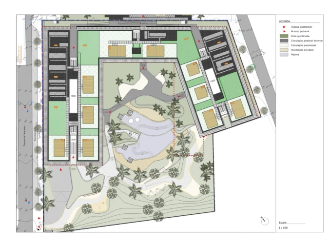 Apartamento T2 para Venda em Quarteira Planta 2