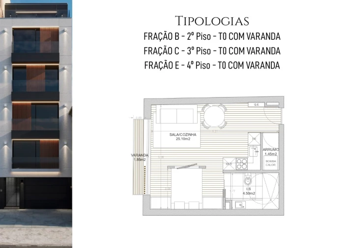 Apartamento para Venda em Cedofeita, Santo Ildefonso, Sé, Miragaia, São Nicolau e Vitória Planta 1