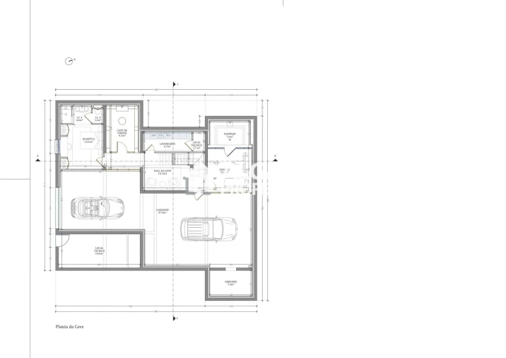 Moradia T4 para Venda em Montenegro Planta 3