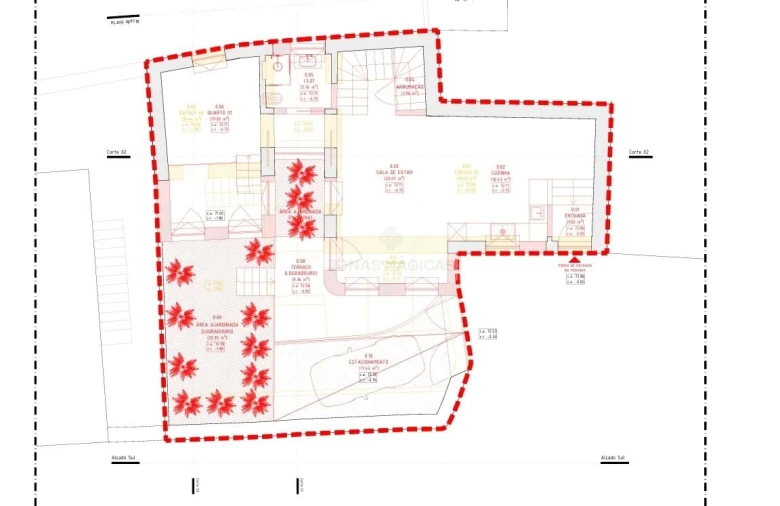 Moradia T2 para Venda em Luz Foto 16