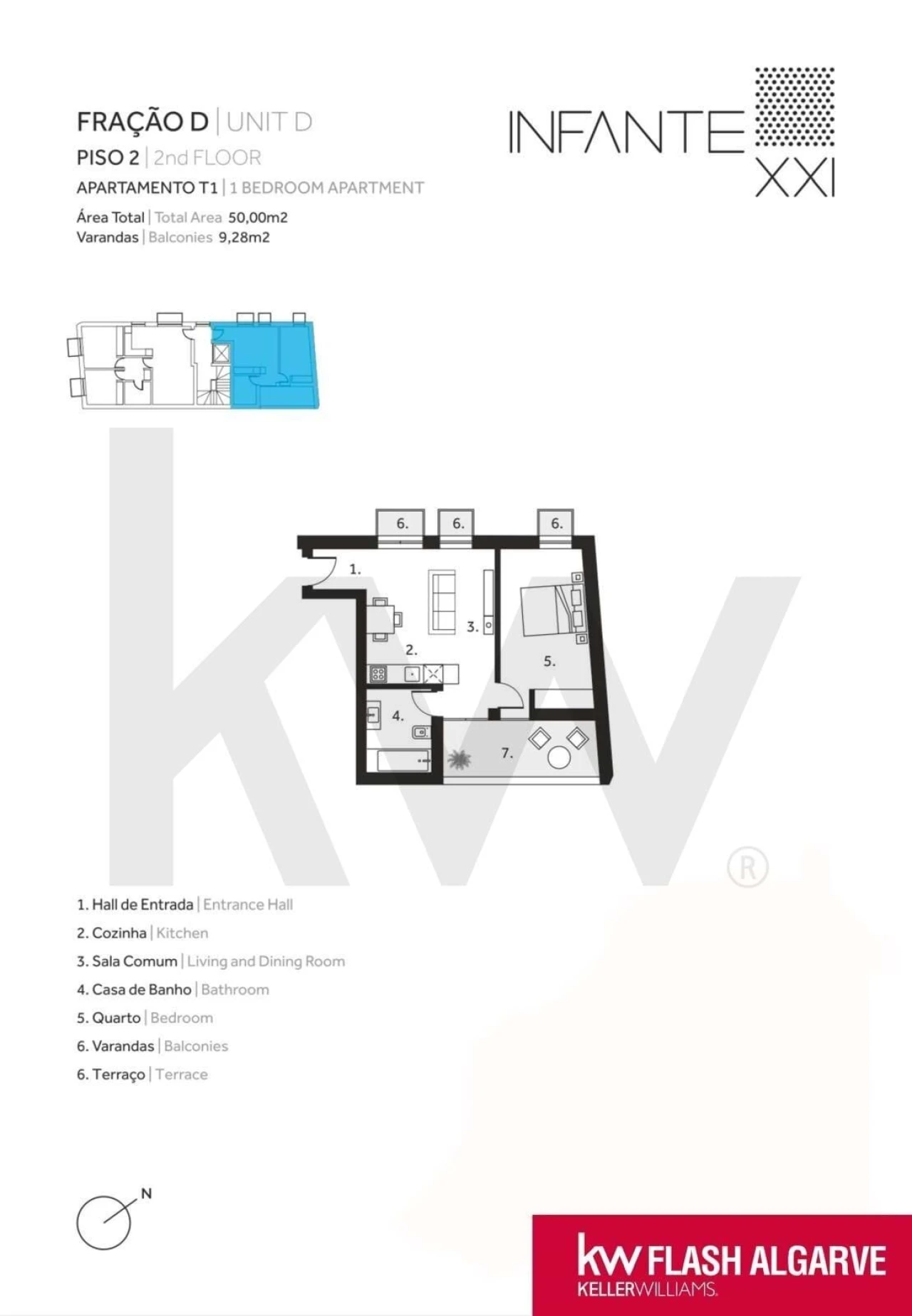 Apartamento T1 para Venda em Portimão Foto 27